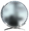 Art Deco Round Table Mirror in Chrome