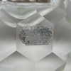Hollywood Regency Hand Cut Multi Faceted Crystal Table Lighter