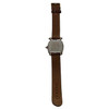 Helbros Tonneau Shape Gold Filled Art Deco Mens Manual Dress Watch w/ Rubies