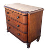 Late 19th Century Victorian Queen Anne Lowboy Dresser with Sculpted Front