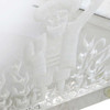 Three Dimensional "Yom Kippur" Etched Acrylic Block Art by Dekel