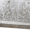 Three Dimensional "Yom Kippur" Etched Acrylic Block Art by Dekel