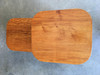 Pair Art Deco Stacked Rattan Side Table with Legs