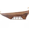 Mid-century James Mount Style Stacked Rattan Corner Bar w/ Asian Xie Shan Roof