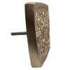Paul Evans Style Mid Century Brutalist Bronze Cabinet Handle Pull, 6 Available