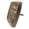 Paul Evans Style Mid Century Brutalist Bronze Cabinet Handle Pull, 6 Available