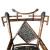 Late Victorian Aesthetic Movement Bamboo Chippendale Salon Chairs, Pair