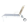Mid-century Iron Mesh Outdoor/Patio Chaise Lounge by Woodard, 2 Available