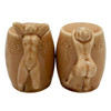 Strip Tease- Eye Appeal Ceramic Barware Salt & Pepper Shaker by Dorothy Kindel