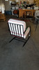 Wolfgang Hoffmann Custom Red and Black Springer Recliner Chair for Howell