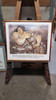1985 East-West Center 20th Anniversary Hawaiian Art Poster Framed Yevonne Cheung