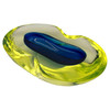 1970's Postmodern Biomorphic Sommerso Murano Glass Bowl or Ashtray