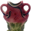 Rare Mid-century Ceramic California Pottery Tropical Flamingo Flower Wall Vase