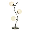 Chrome Post-modern Vine-Like Table Lamp in the Manner of Robert Sonneman
