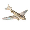 1930s World War II Sterling Silver DC-3 Airplane Pin