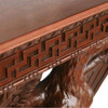 American Neoclassical Hand-Carved Eagle Console Table