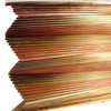 Rare Art Deco Stacked Brass & Copper Machine Age Humidor Box by John Ota, Pair