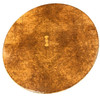 Restored Art Deco Jules Leleu Round Oak Burled Wood Table