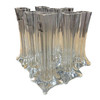 1980s Transparent Art Glass Flower Bud Vase by Royal Art Glass, Set of 10