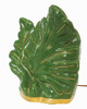 Mid-Century Organic Leaf Esco-Lite Pottery Tv Lamp