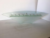 Frosted Art Glass Mantelpiece Candelabra