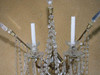 1930s Bronze and Bead Crystal Presidential Wall Sconce - Set of 4