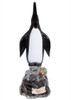 1950s Archimede Seguso Alabastro Murano Penguin Decanter Bottle 1950s Archimede Seguso Alabastro Murano Penguin Decanter Bottle