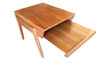 Brown-Saltman Magazine Tray Side Table by John Keal, Pair