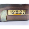 Circa 1934 Kem Weber Model 304 "Zephyr" Copper Digital Clock by Lawson Circa 1934 Kem Weber Model 304 "Zephyr" Copper Digital Clock by Lawson