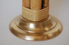Restored Vintage Four Strand Rattan Table Lamp With Fancy Wrapping and Brass Base Restored Vintage Four Strand Rattan Table Lamp With Fancy Wrapping and Brass Base