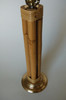 Restored Vintage Four Strand Rattan Table Lamp With Fancy Wrapping and Brass Base Restored Vintage Four Strand Rattan Table Lamp With Fancy Wrapping and Brass Base