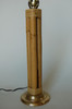 Restored Vintage Four Strand Rattan Table Lamp With Fancy Wrapping and Brass Base Restored Vintage Four Strand Rattan Table Lamp With Fancy Wrapping and Brass Base