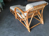Restored Two-Strand "1940s Transition" Rattan Chaise Lounge Restored Two-Strand "1940s Transition" Rattan Chaise Lounge