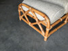 Restored Two-Strand "1940s Transition" Rattan Chaise Lounge Restored Two-Strand "1940s Transition" Rattan Chaise Lounge