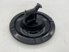 1930s Greenburg Black Art Deco Black Glass Terrier Ashtray