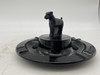 1930s Greenburg Black Art Deco Black Glass Terrier Ashtray