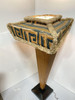 1950s Postmodern Angular Sculptural Floor Lamp in the Style of Paul Frankl 1950s Postmodern Angular Sculptural Floor Lamp in the Style of Paul Frankl