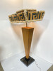 1950s Postmodern Angular Sculptural Floor Lamp in the Style of Paul Frankl 1950s Postmodern Angular Sculptural Floor Lamp in the Style of Paul Frankl