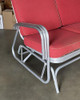 Aluminum Patio/Outdoor Sled Base Rocking Slinder Loveseat Sofa Aluminum Patio/Outdoor Sled Base Rocking Slinder Loveseat Sofa
