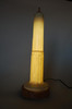 Art Deco Celluloid Empire State Building Shaped Florescent Table Lamp