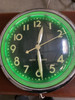 Chrome Art Deco "Chrono Lite-12"  16" Commercial Neon Wall Clock by Seth Thomas, Circa 1940