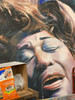 Circa 1980s Oil on Canvas Room Divider with Portrait of Ella Fitzgerald Circa 1980s Oil on Canvas Room Divider with Portrait of Ella Fitzgerald