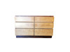 Eliel Saarinen Inspired Streamline Moderne Lowboy Dresser