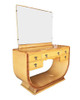 French Art Deco Birds Eye Maple Vanity