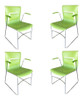 Green Stylex "Rhythm" Armchair by Sava Cvek, Pair Green Stylex "Rhythm" Armchair by Sava Cvek, Pair