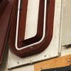 Large Vintage Neon Marquee Letter "U" From Pan American Auditorium