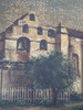 Late 19th Century Pasadena San Gabriel Mission Victorian Oil Painting on Canvas by Ellen B. Farr
