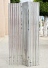 Lucite and Aluminum Wall Divider by Charles Hollis Jones