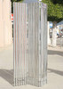 Lucite and Aluminum Wall Divider by Charles Hollis Jones