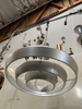 Main Product Image Mid-Century "Saturn" Ceiling Aluminum 19" Pendant by Kurt Versen, 7 Available